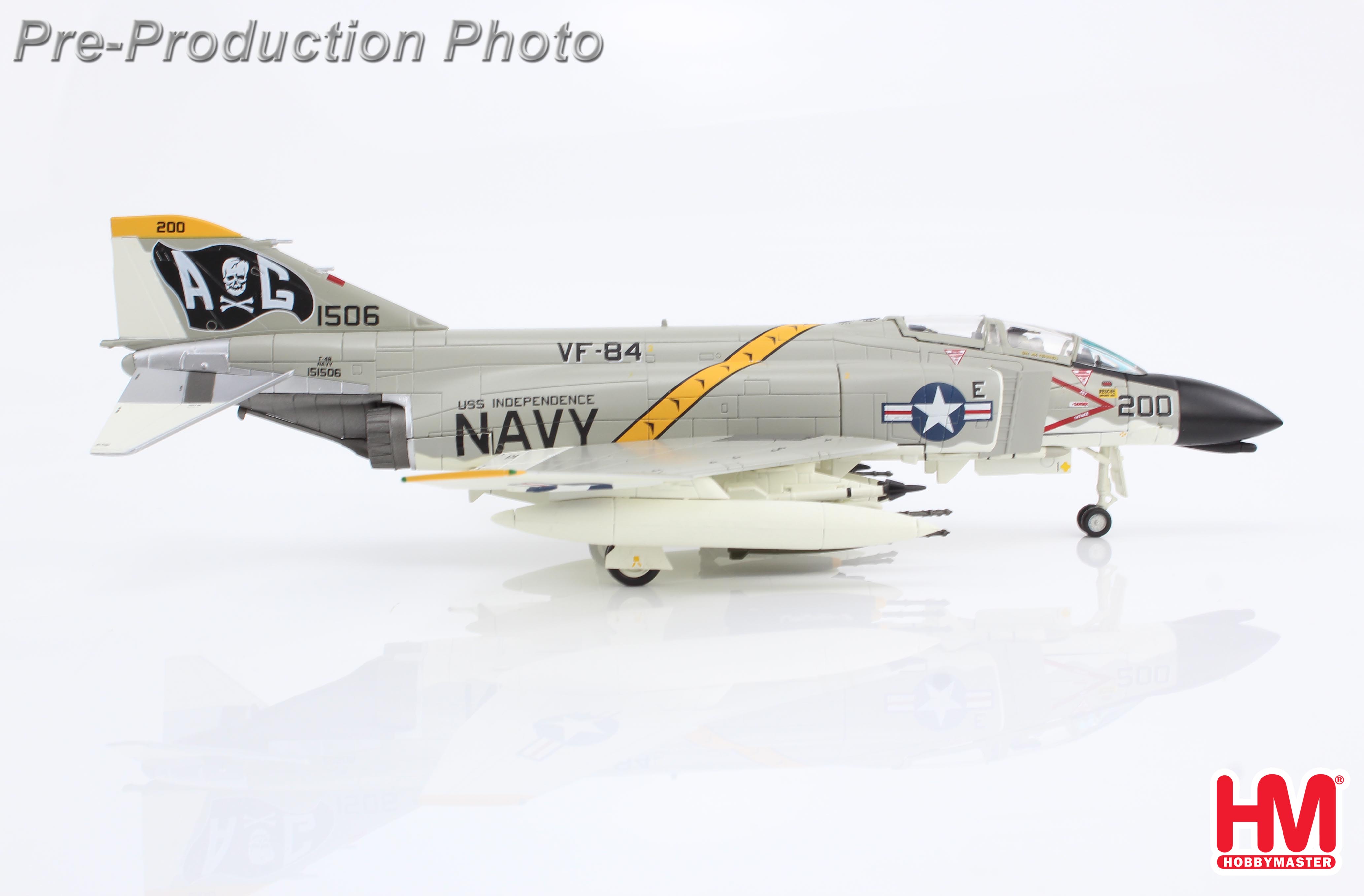 F 4b Phantom Ii 151506 Vf 84 Jolly Rogers Uss Independence 1964